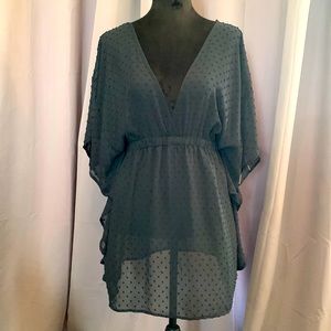 BRAND NEW Time and Tru. Size Small black coverup. Also sexy as lingerie.